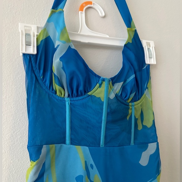 OH POLLY sheer vaca dress - Picture 2 of 6